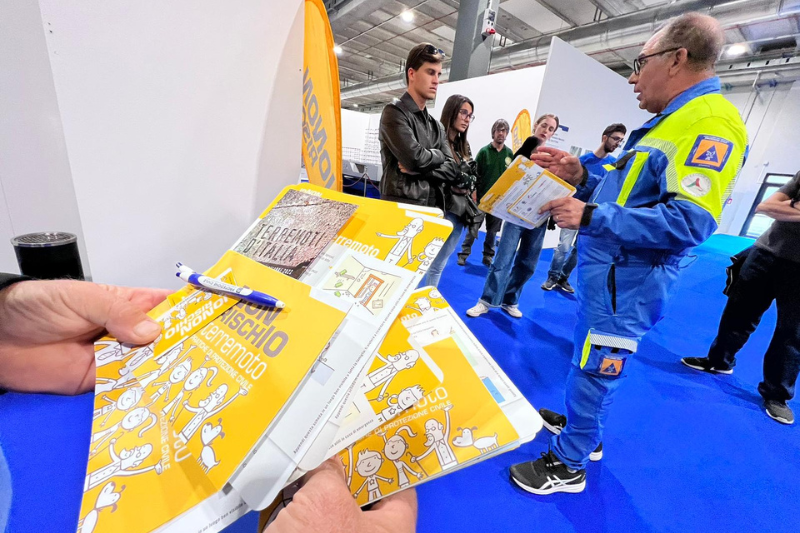 Io non rischio alla mostra Terremoti d'Italia a Trieste